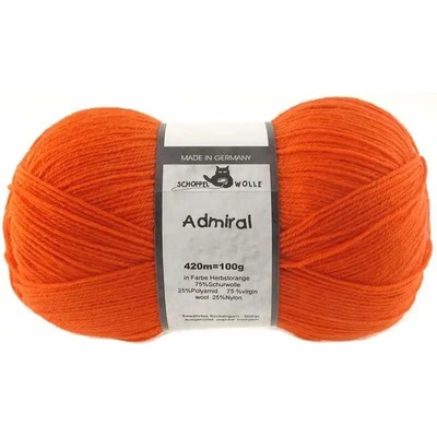 Schoppel Wolle Admiral 0891 Herbstorange