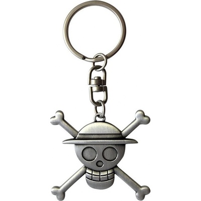 Prívesok na kľúče ONE PIECE SKULL LUFFY 3D KEYCHAIN