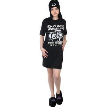ROCK OFF дамска рокля Ramones - East Village - BL - ROCK OFF - RADRS68LB
