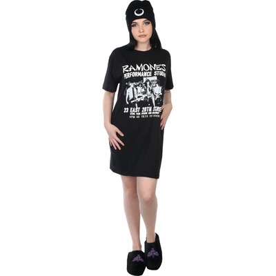ROCK OFF дамска рокля Ramones - East Village - BL - ROCK OFF - RADRS68LB