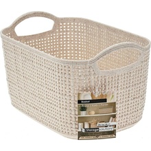 Storage Solutions Úložný kôš Beige 2 16 x 14 x 24 cm