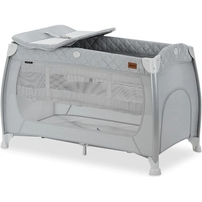 Hauck Play N Relax Center 2023 Quilted grey