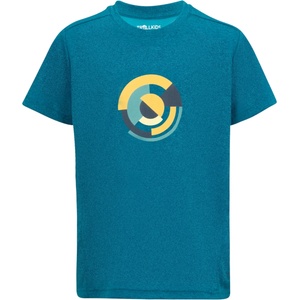 Trollkids Детска спортна тениска Trollkids Kid's Sognefjord T-Shirt Sport shirt - Atlantic Blue - размер 116 (EU) (704-3772-0115)