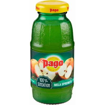 Pago jablkový džús v skle 200 ml