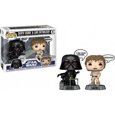 Funko Pop! 2 Pack Star Wars Darth Vader & Luke Skywalker