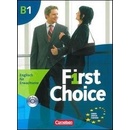 First Choice B1 /dovoz/ UČ + 2 CD