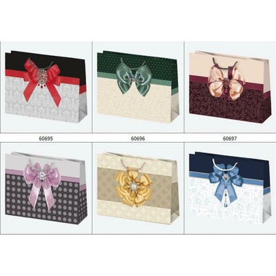 Taška papierová HM 30x23x10cm T6OG50 - Taška darčeková