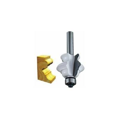 Profilová fréza s ložiskem stopka 8mm, 34,9x26x69,4mm, Makita D-48860