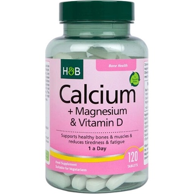 Holland & Barrett Calcium & Magnesium s vitamínem D3 120 tablet