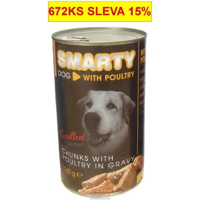 Smarty Adult chunks drůbeží 1250 g