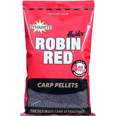 Dynamite Baits pelety Robin Red NOT DRILLED 900 g 4 mm