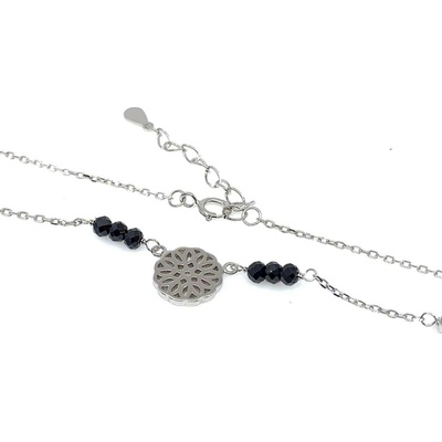 Jan Kos jewellery Stříbrný řetízek s přívěskem 12117601
