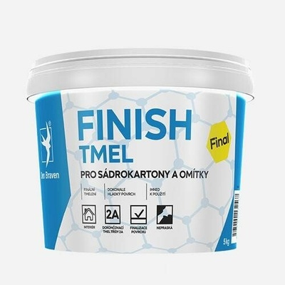 Den Braven FINISH TMEL Škárovacia stierka sadrokartonárska finálna, 14 kg 000406RL