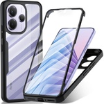 Techsuit Калъф за Xiaomi Redmi Note 14 5G + Протектор - ColorVerse 360 Series - Черен