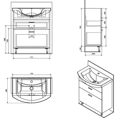Aqualine 51071A – Zboží Dáma