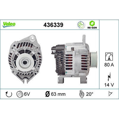 Generátor VALEO 436339