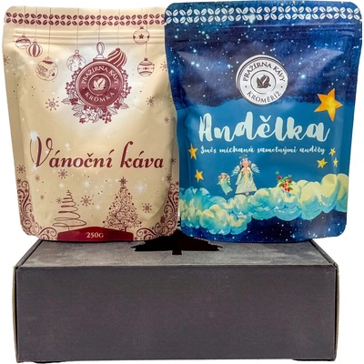 Káva Kroměříž Malá vánoční sada espresso 0,5 kg