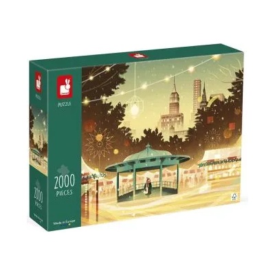 Janod - Пъзел - Ню Йоркска суета - 2000 части (J02519)