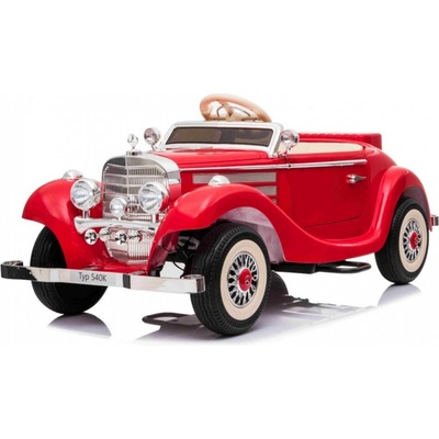 Mamido Elektrické autíčko Mercedes Benz Retro 540K 4x4 červená