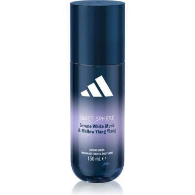 Adidas Vibes Quiet Sphere Парфюмирана мъгла за тяло и коса за жени 150ml