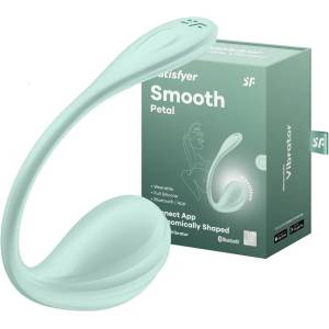  Смарт вибро яйце, контрол от дистанция - Smooth Petal Mint (SATISFY460)
