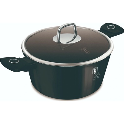 Pro-Tech shop Hrniec s titánovým povrchom a sklenenou pokrievkou Matte Black 28cm 55369
