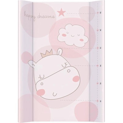 KikkaBoo Мека PVC подложка за повиване 80х50см Hippo Dreams (31108060051)