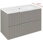SAPHO Cirasa - Шкаф за умивалник Strip 78x54x39 см, 2x чекмедже, agila CR792-4343S (CR792-4343S)