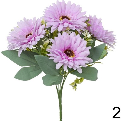 Kytica gerbery fialová 30cm 222362F