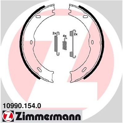 ZIMMERMANN Sada brzd. čeľustí parkov. brzdy 109901540
