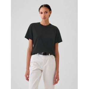 GAP Памучна тениска GAP GAP | Cheren | ЖЕНИ | S