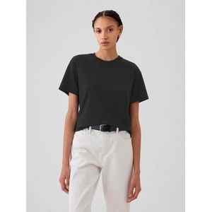 GAP Памучна тениска GAP GAP | Cheren | ЖЕНИ | S