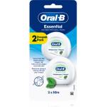 Oral-B Essential Floss Mint восъчен конец за зъби с вкус на мента 2x50 м