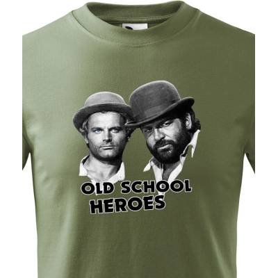 Dětské tričko Bud Spencer a Terence Hill Military Canvas Dětské tričko Bezvatriko.cz 0818