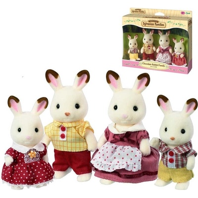Sylvanian Families Rodina chocolate králíků