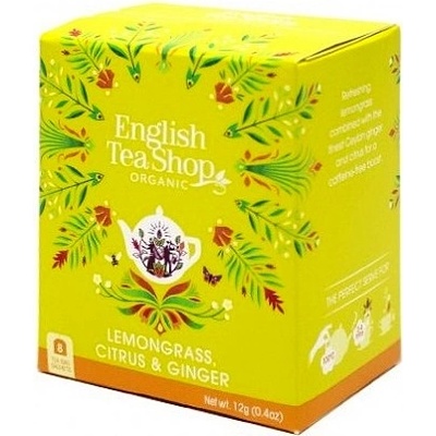 English Tea Shop Mandala LEMONGRASS CITRUS & GINGER 8 ks
