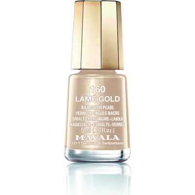 Mavala Minicolor lak na nehty 160 Lamé Gold 5 ml