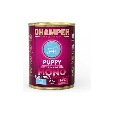 Champer Puppy s hovädzinou 400 g