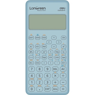 Deli LonGreen научен калкулатор ED240-SR-R, (12007272)