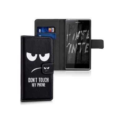 kwmobile Флип калъф за Sony Xperia Z1 - бял