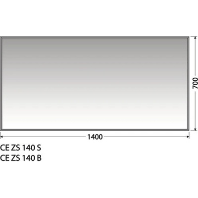 Intedoor Centino 140 x 70 cm CE ZS 140 S