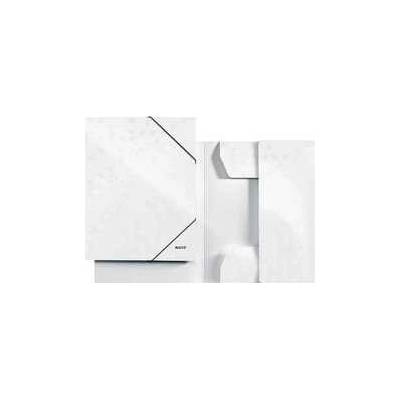 LEITZ Elastické dosk biele A4