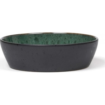 Bitz Servírovací miska černá/zelená 18 cm