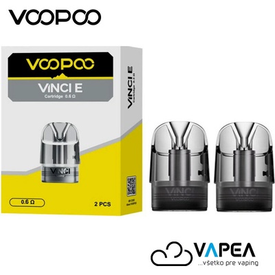 VooPoo Vinci E cartridge 0,6 ohm 5 ml 2Pack