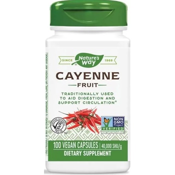 Nature's Way Cayenne Fruit, 450 mg, 100 капсули, Nature's Way (11500)