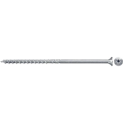 Fischer PowerFast II 568164 skrutka so zápustnou hlavou 8 mm 380 mm vnútorná hviezdica ocel glavanizované zinkom 50 ks