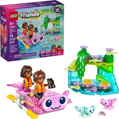 LEGO® Friends 42681 Dobrodružný člun s axolotly – Hledejceny.cz