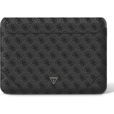 GUESS Калъф за лаптоп/таблет до 13/14"" Guess 4G Uptown Triangle logo, Черен (GUE001829-0)