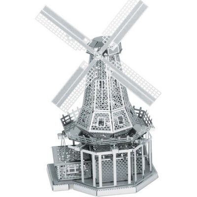 Metal Earth Ocelová stavebnice Větrný mlýn