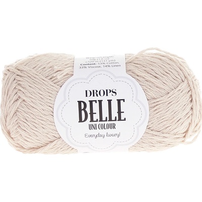 Příze DROPS Belle 03 - světlá béžová